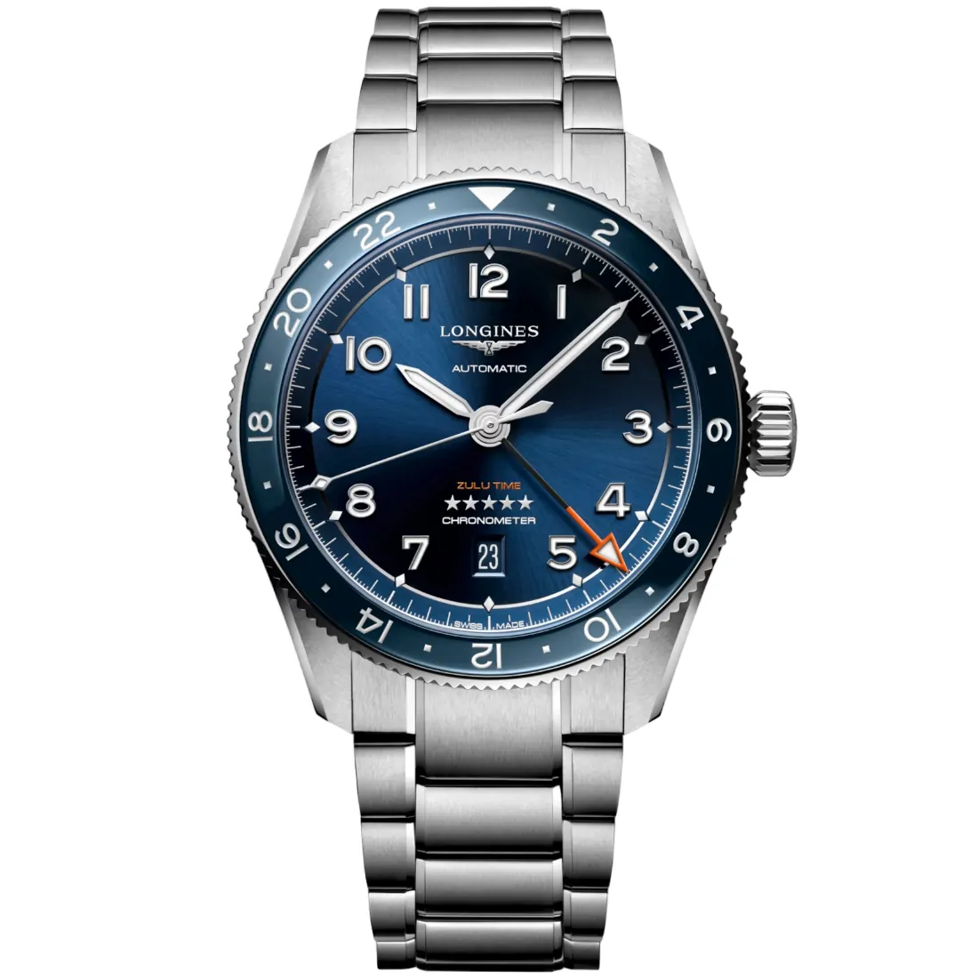 Reloj Longines Spirit Zulu Time L3.812.4.93.6