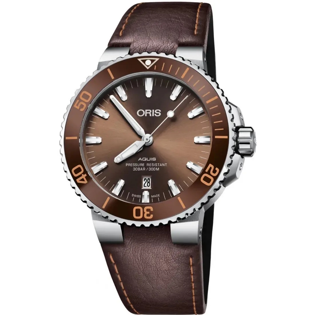 Reloj Oris Aquis Date 01 733 7730 4152-07 5 24 12EB