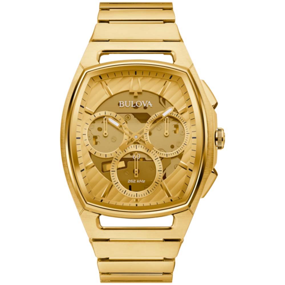 Reloj Bulova Curv Champagne