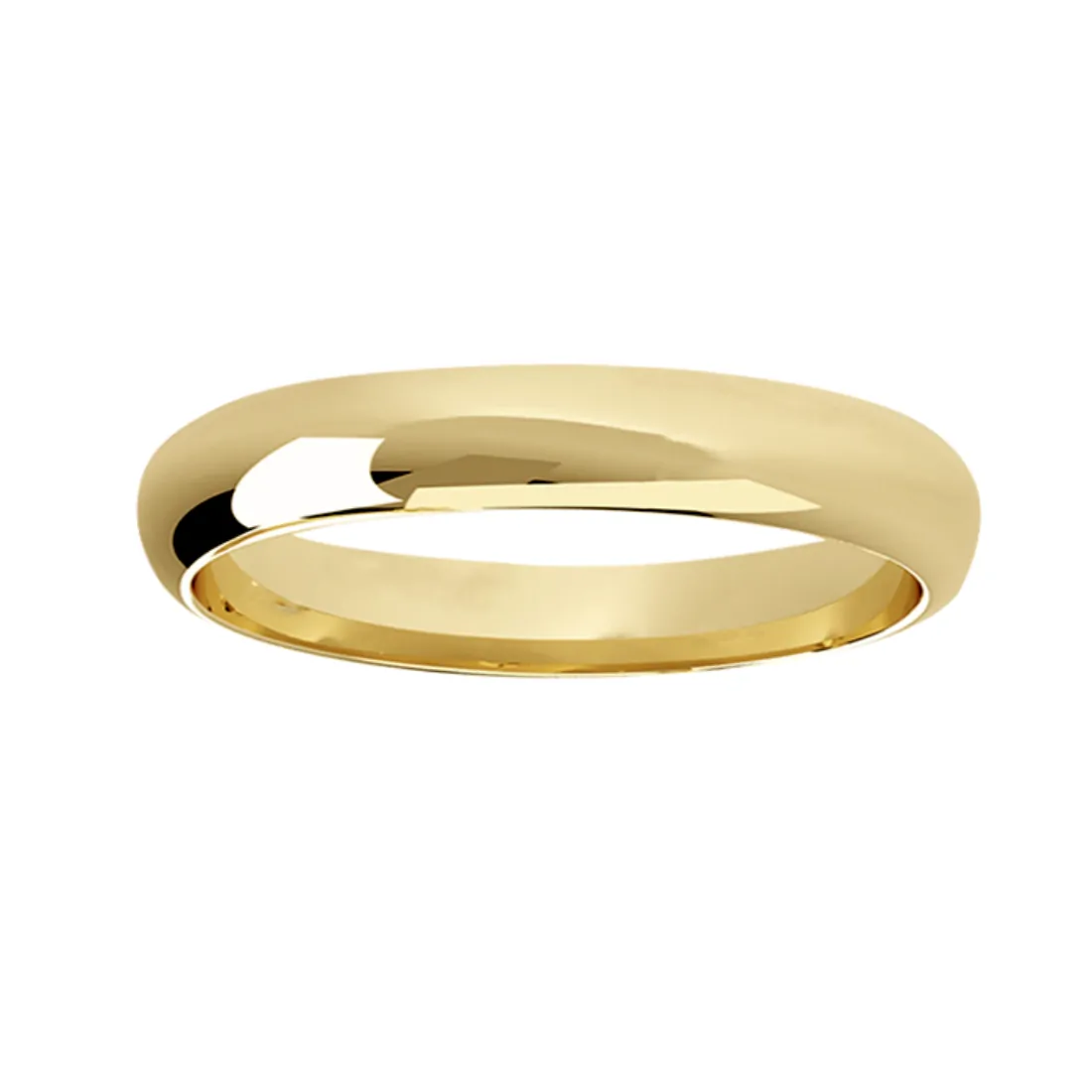 Argolla de Matrimonio Oro Amarillo 14K MOD. 01