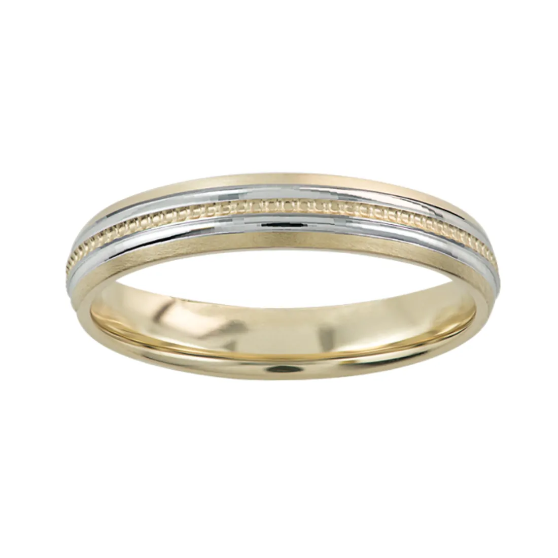 Argolla de Matrimonio Oro Combinado 14K MOD. 05