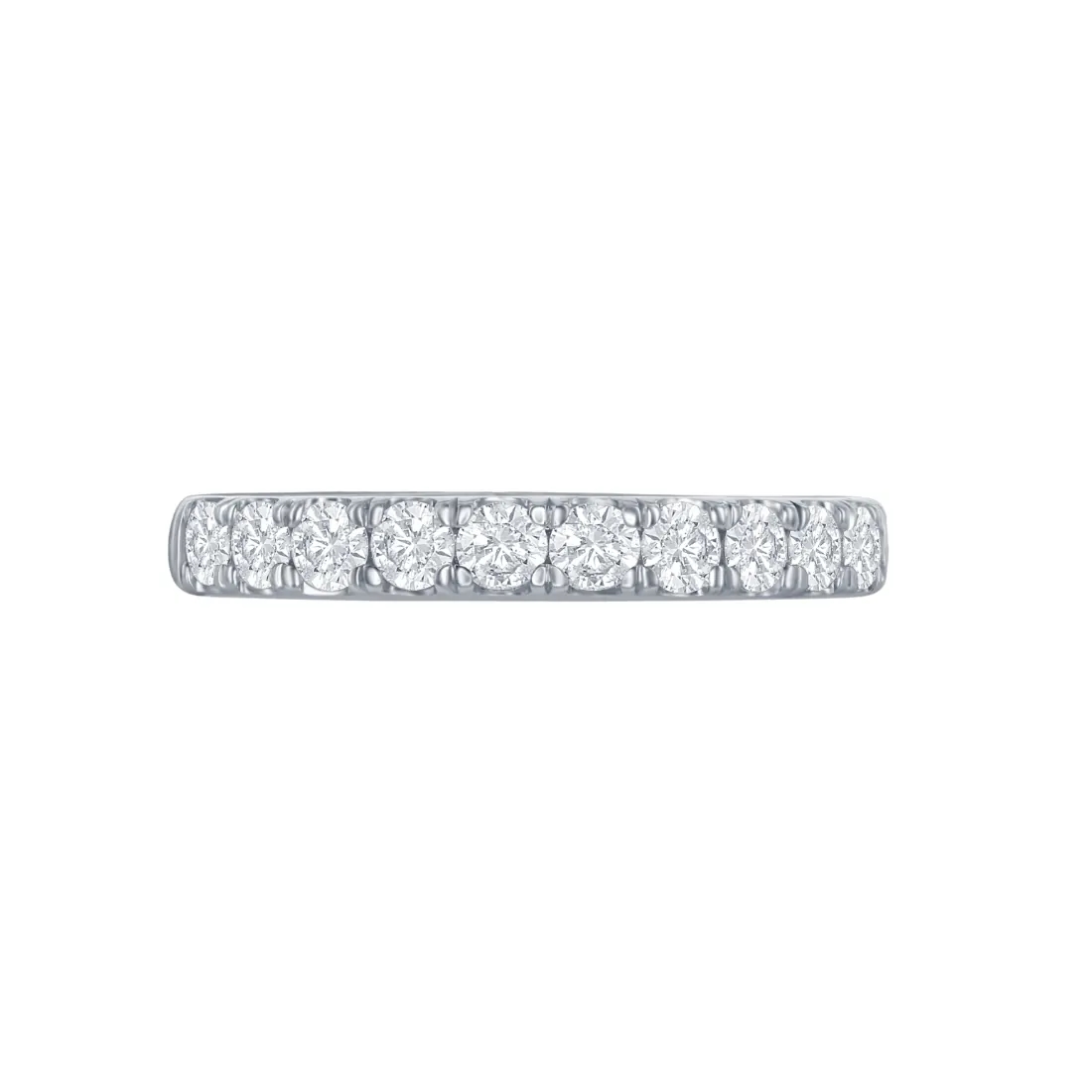 Churumbela Oro Blanco 14k, con Diamantes BS7003B4W01011M