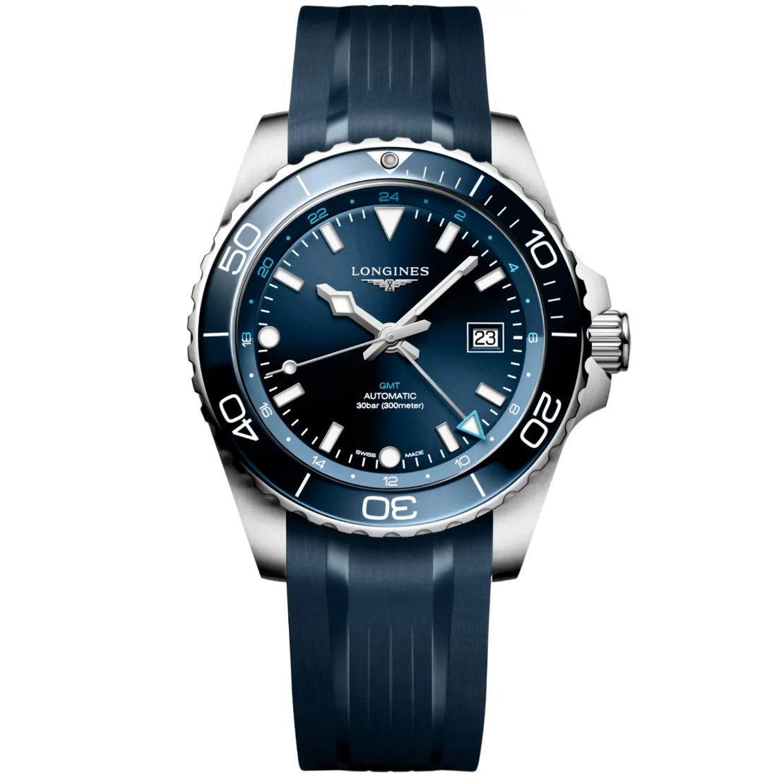 Reloj Longines HydroConquest GMT L3.890.4.96.9