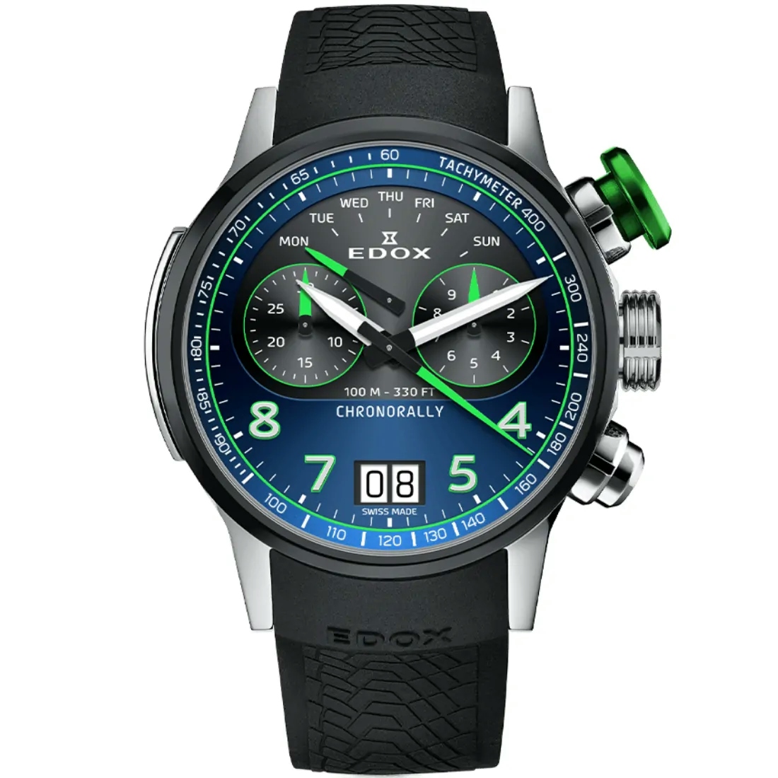 Reloj Edox Chronorally 45 38003-TINV-BUNV