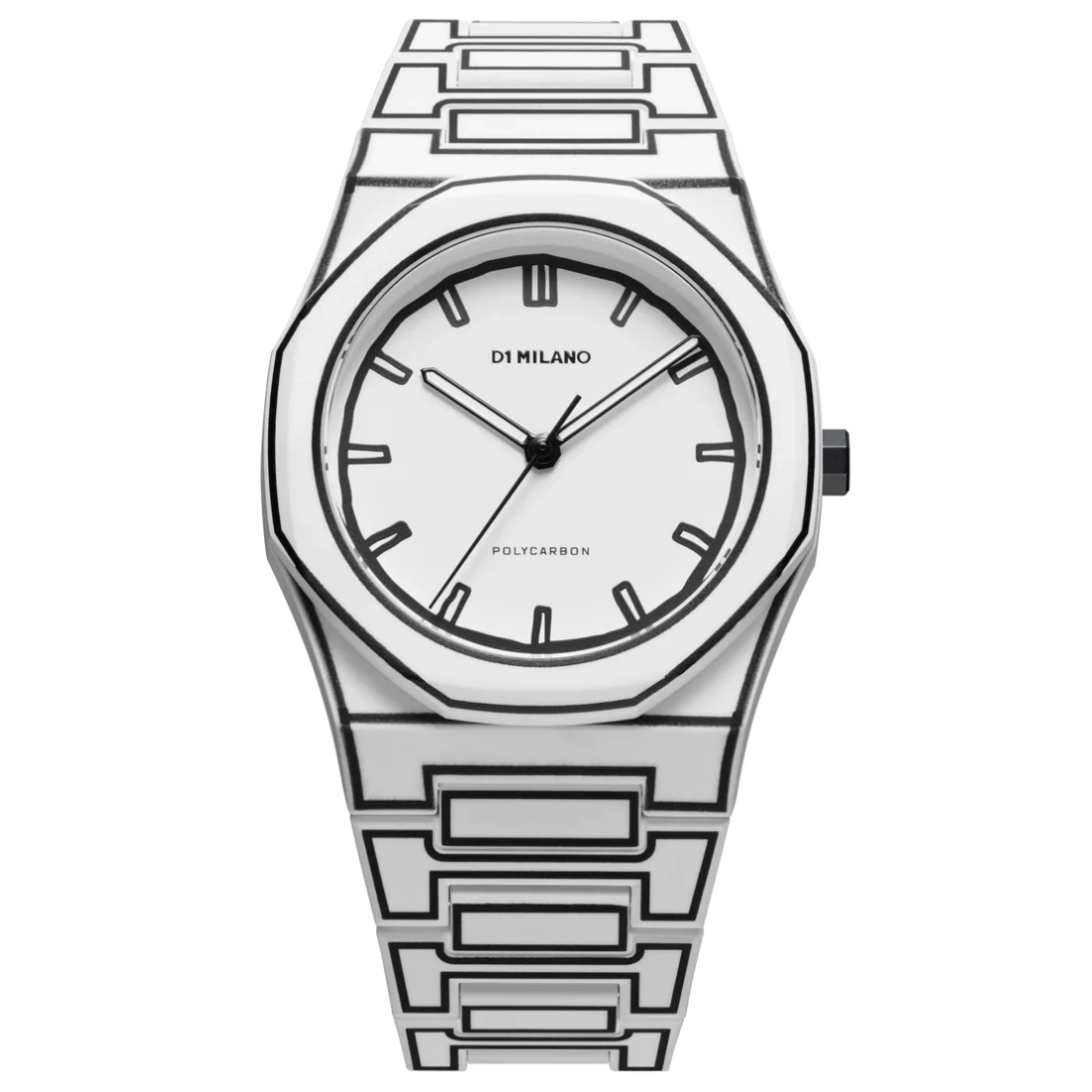 Reloj D1 Milano White Sketch D1-PCBJ34