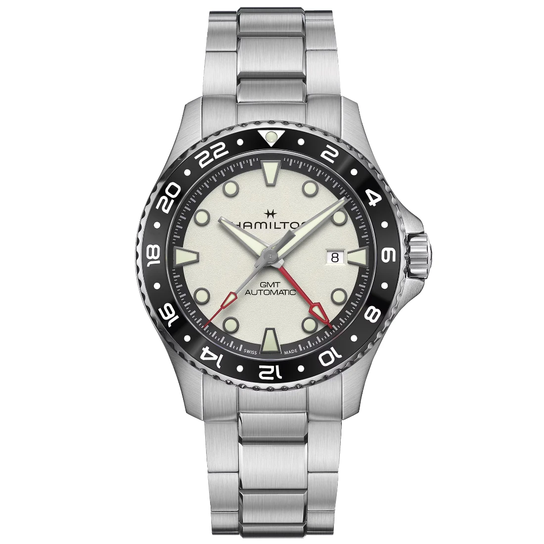Reloj Hamilton Khaki Navy Scuba GMT H82555150