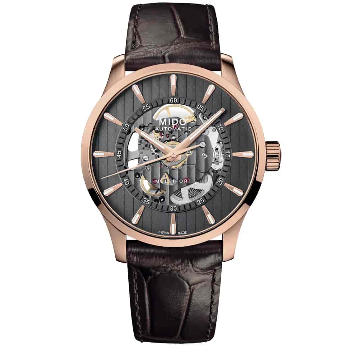 Reloj Mido Multifort Skeleton Vertigo M038.436.36.061.00