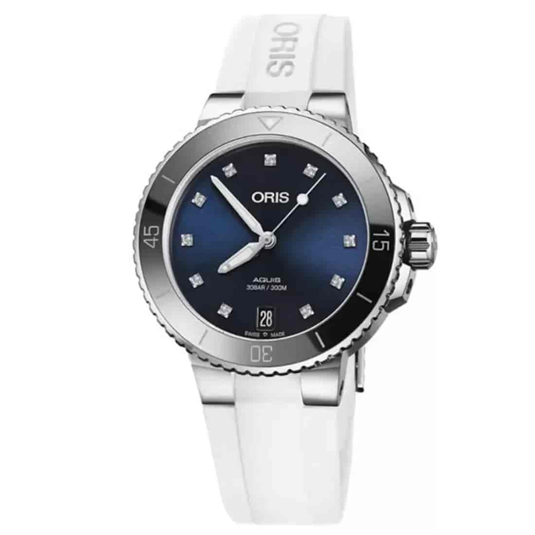 Reloj Oris Aquis Date Diamonds 01 733 7731 4195-07 4 18 63FC