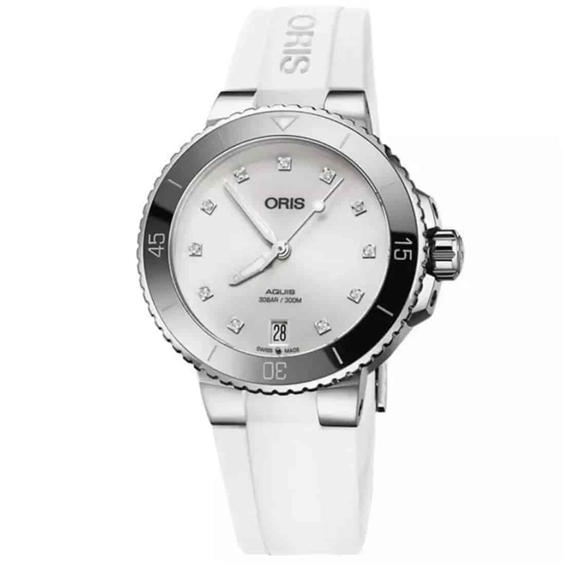 Reloj Oris Aquis Date Diamonds 01 733 7731 4191-07 4 18 63FC