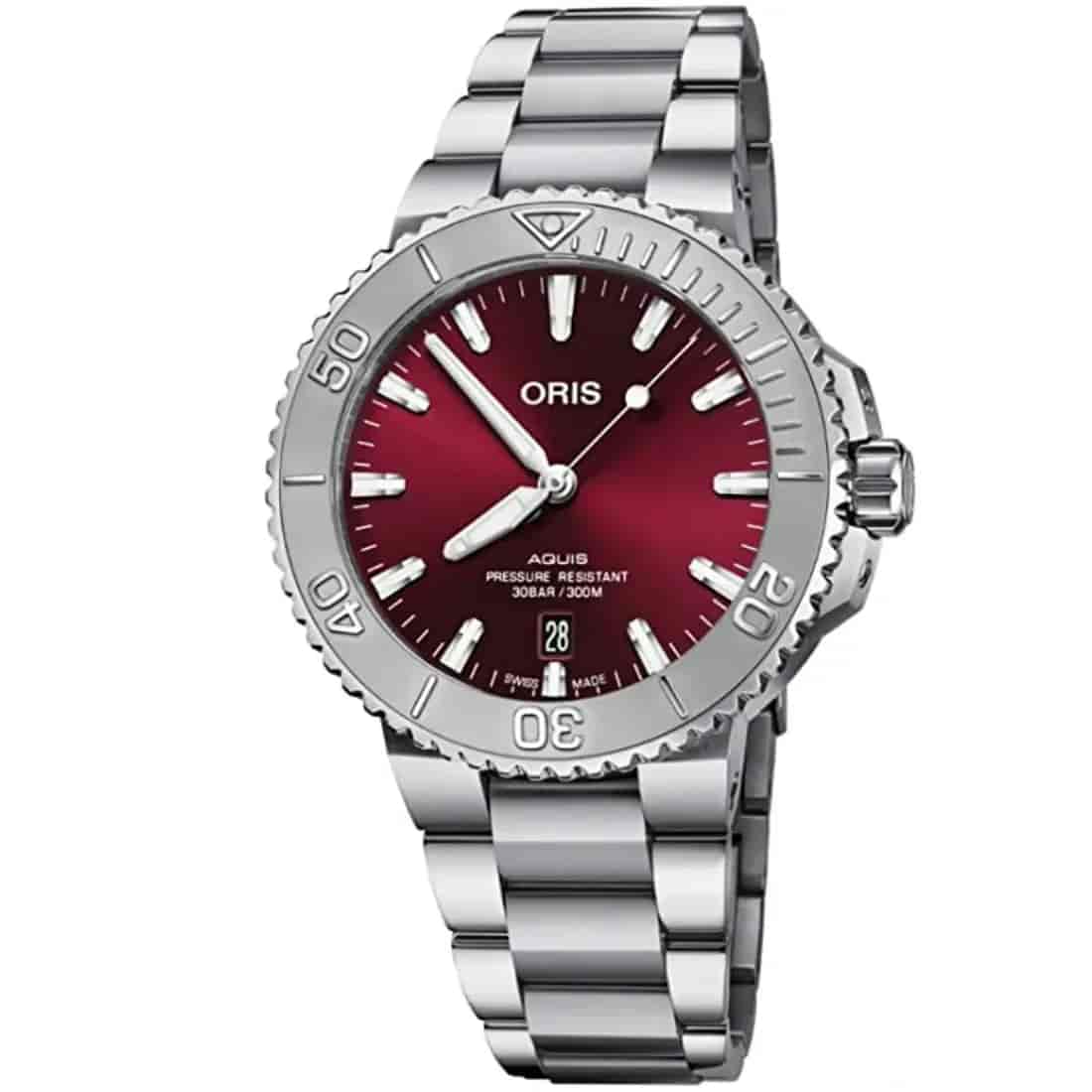 Reloj Oris Aquis Date Cherry 01 733 7766 4158-07 8 22 05PEB