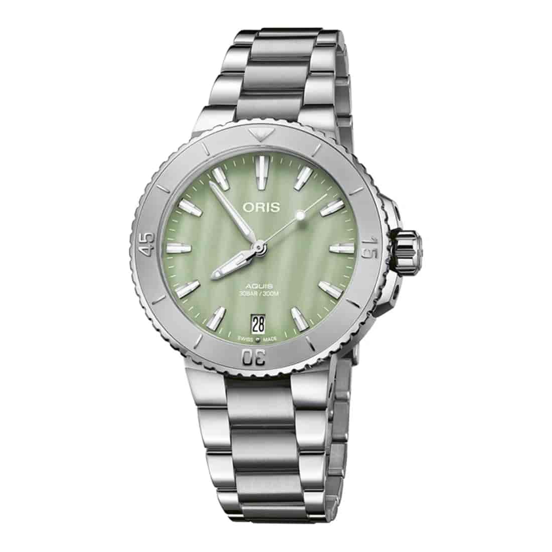 Reloj Oris Verde nácar