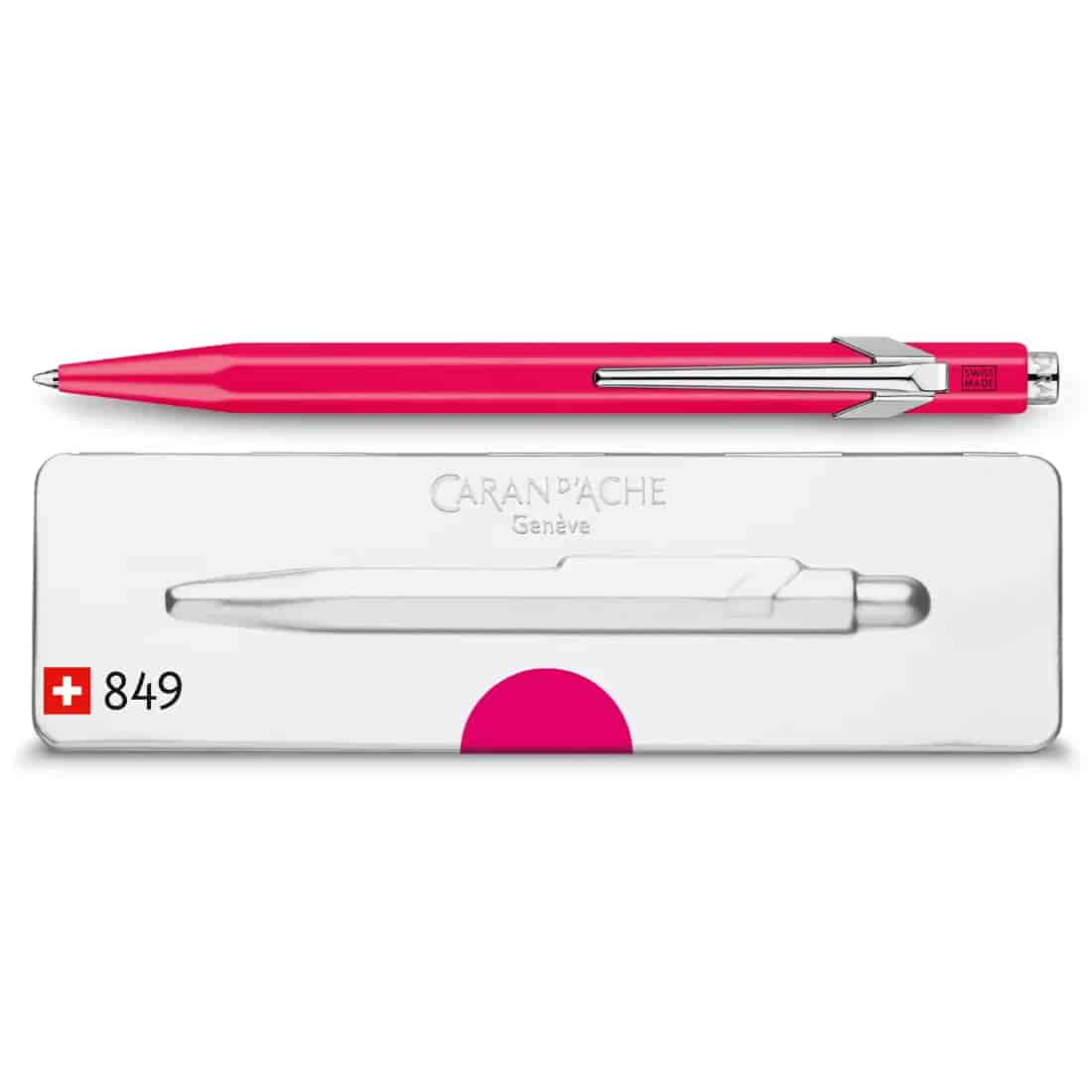 Boligrafo 849 PopLine Caran D´ache Morado 849.590