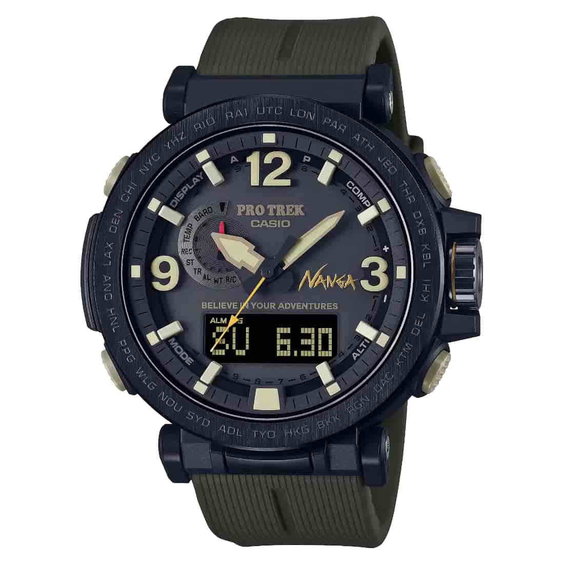 Reloj Casio Pro Trek Nanga PRW-6630NA-1A3