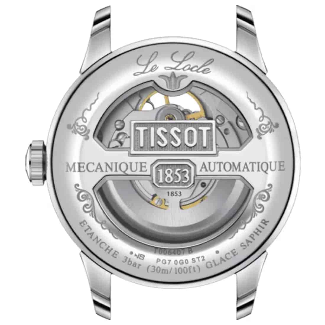 Reloj Tissot Le Loche Powermatic 80 Open Heart T0064071603301