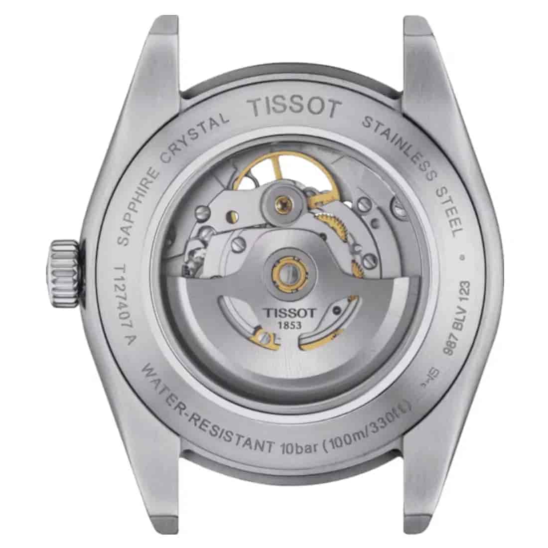 Reloj Tissot Gentleman Powermatic 80 Open Heart T1274071104101