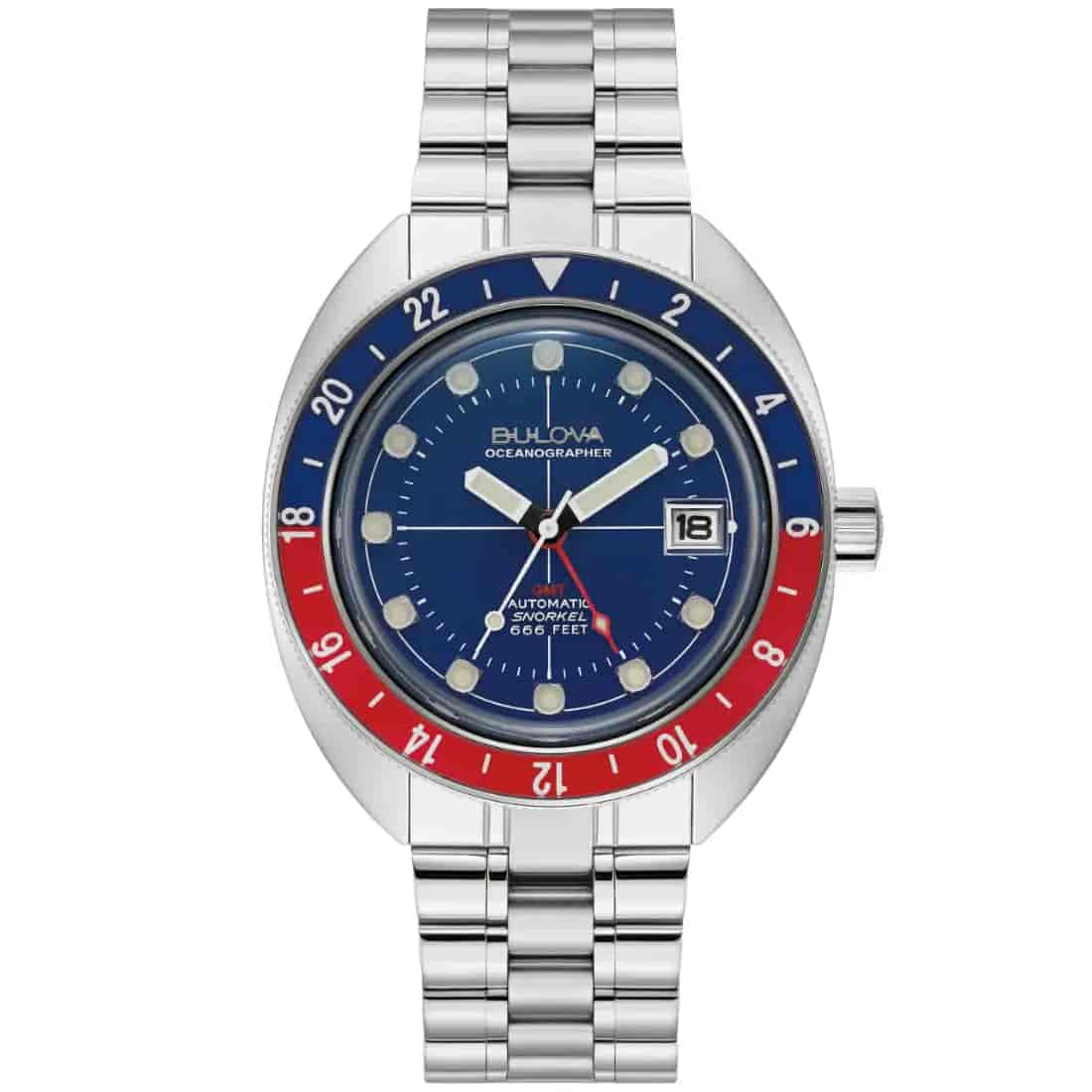 Reloj Bulova Oceanographer GMT 96B405