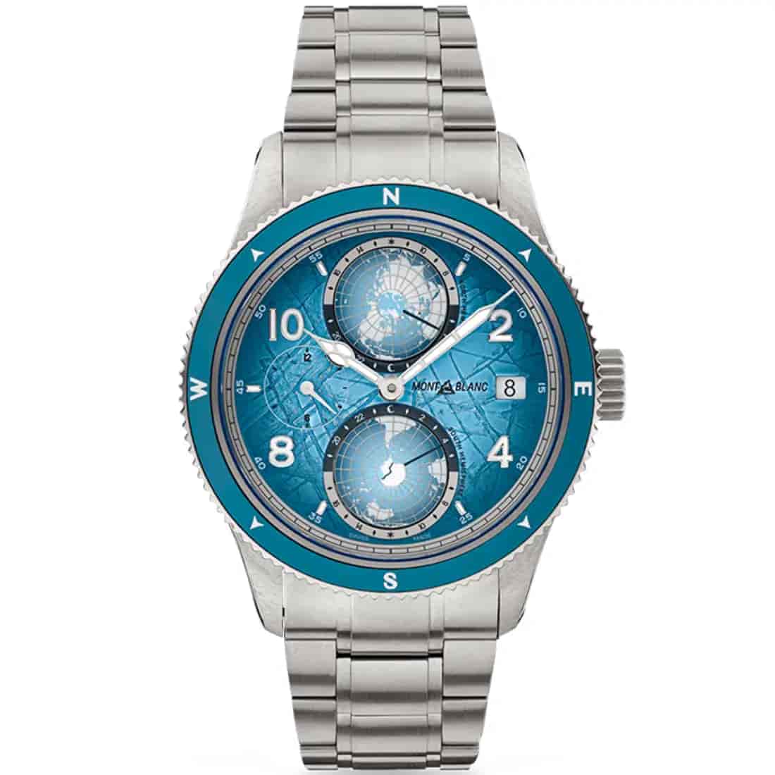 Reloj Montblanc 1858 Geosphere 0 Oxygen South Pole Exploration Edición Limitada 130961