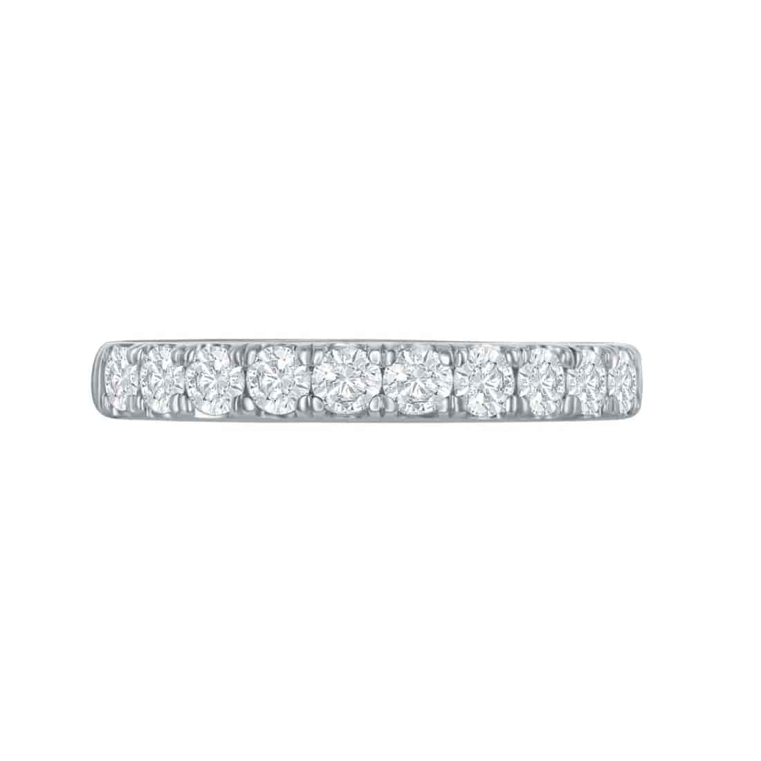 Churumbela Oro Blanco 14k, con Diamantes BS7003B4W03311M