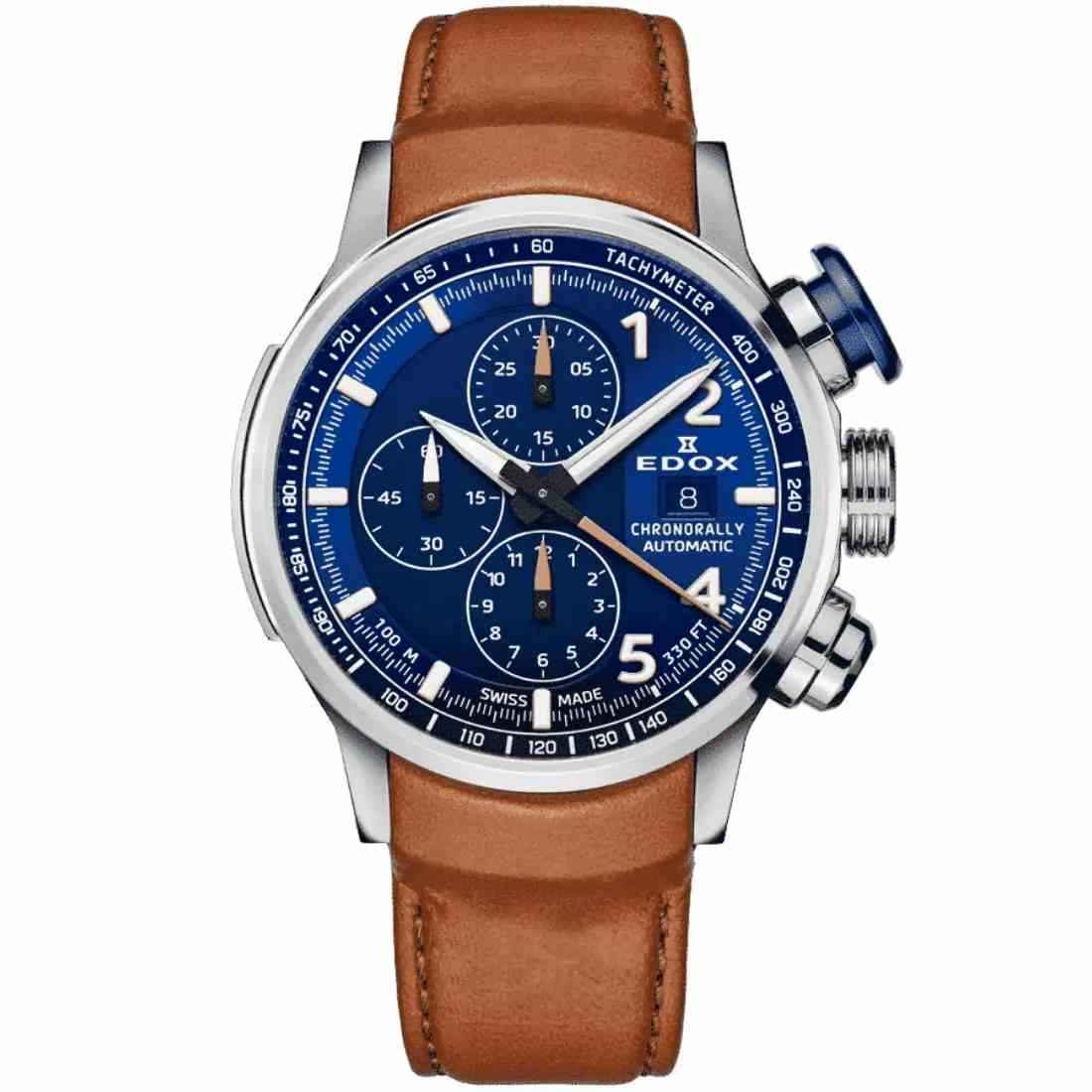 Reloj Edox Chronorally 01129-TBUCBR-BUBR