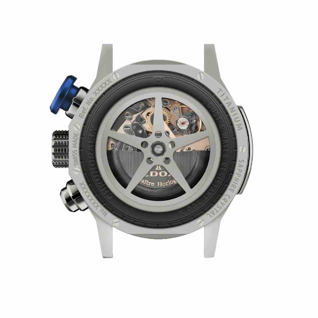 Reloj Edox Chronorally 01129-TBUCBR-BUBR