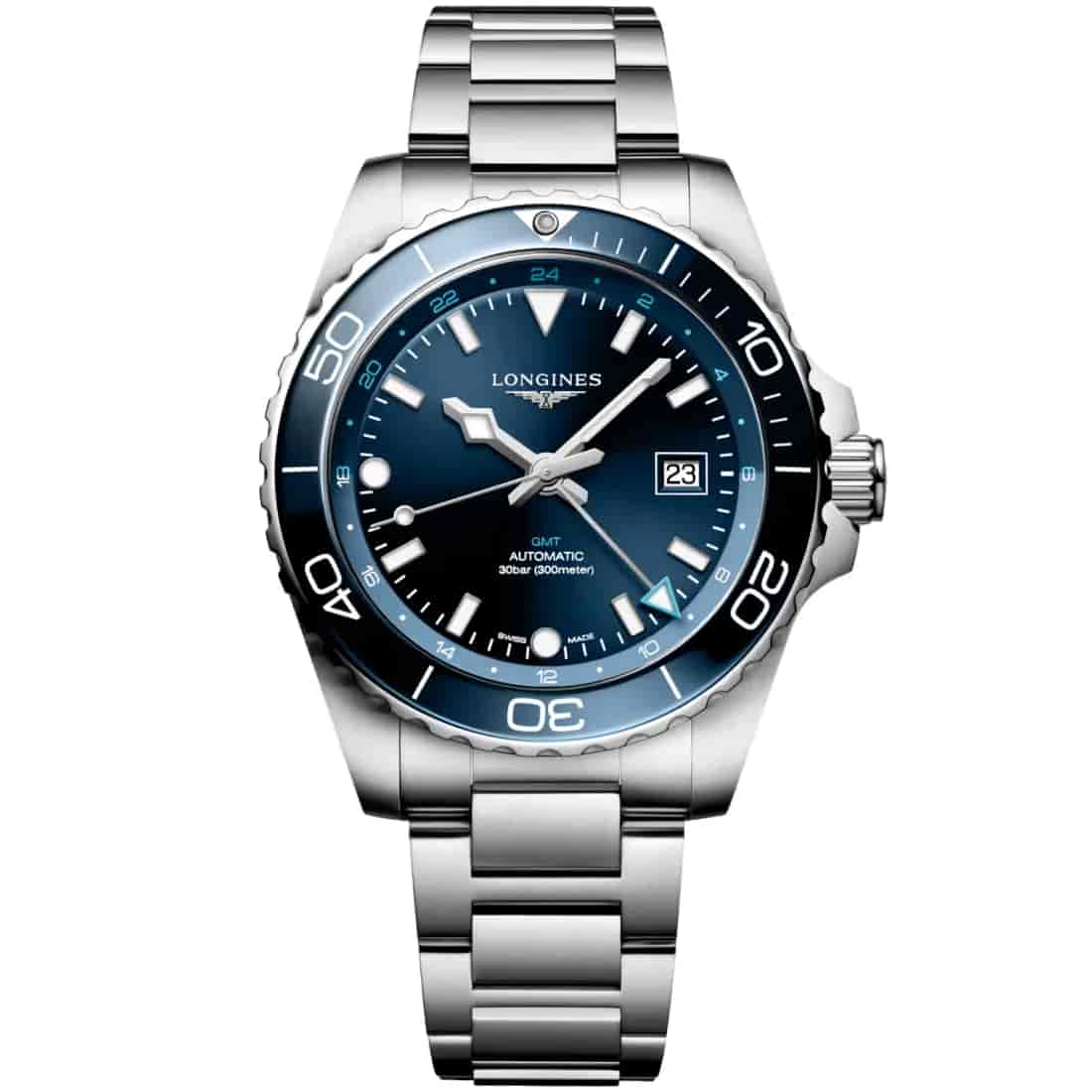 Reloj Longines HydroConquest GMT L3.890.4.96.6