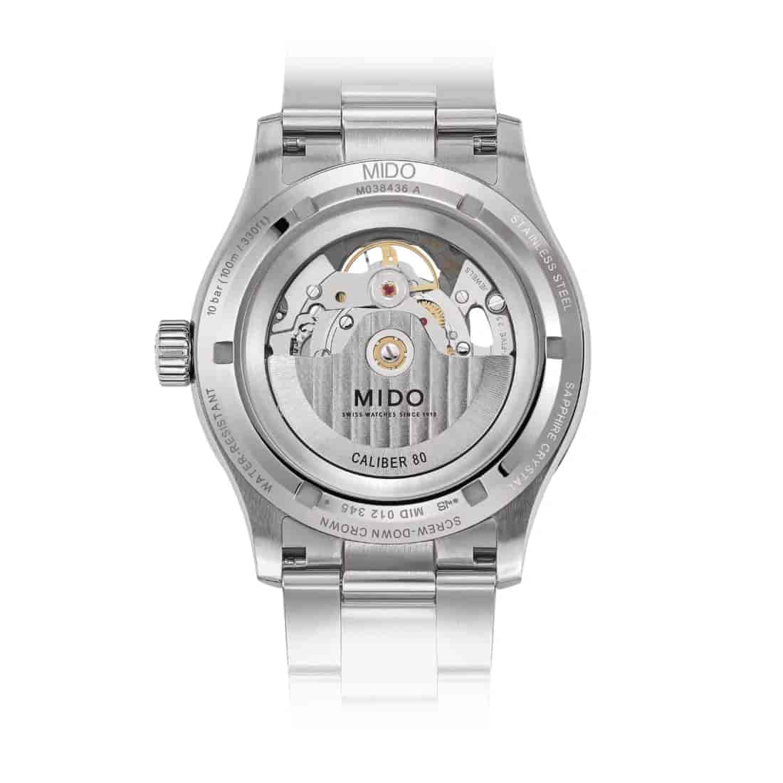 Reloj Mido Multifort Skeleton Vertigo M038.436.11.041.00