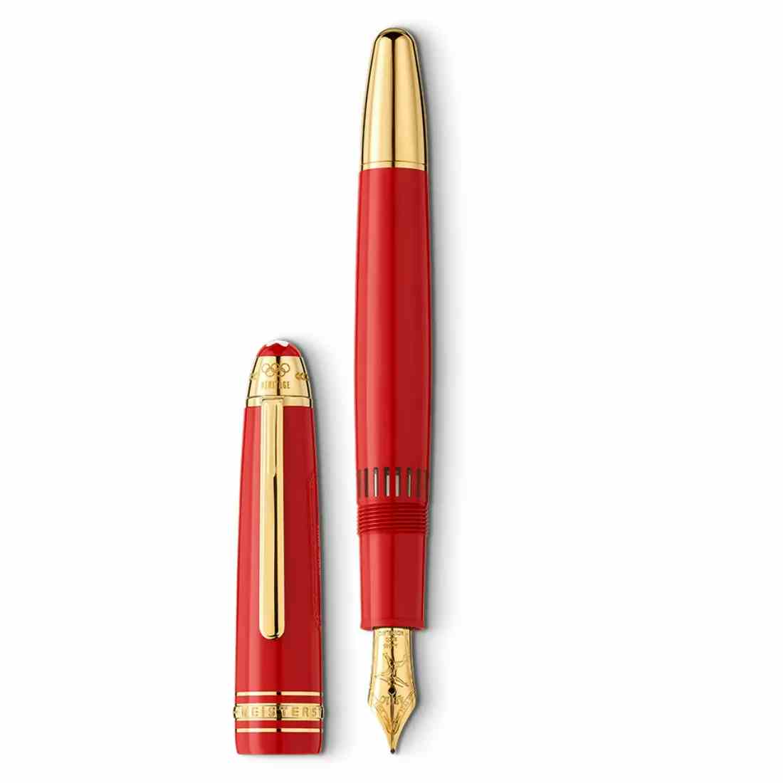 Pluma Fuente Montblanc Meisterstück x Olympic Heritage paris 1924 LeGrand 131359