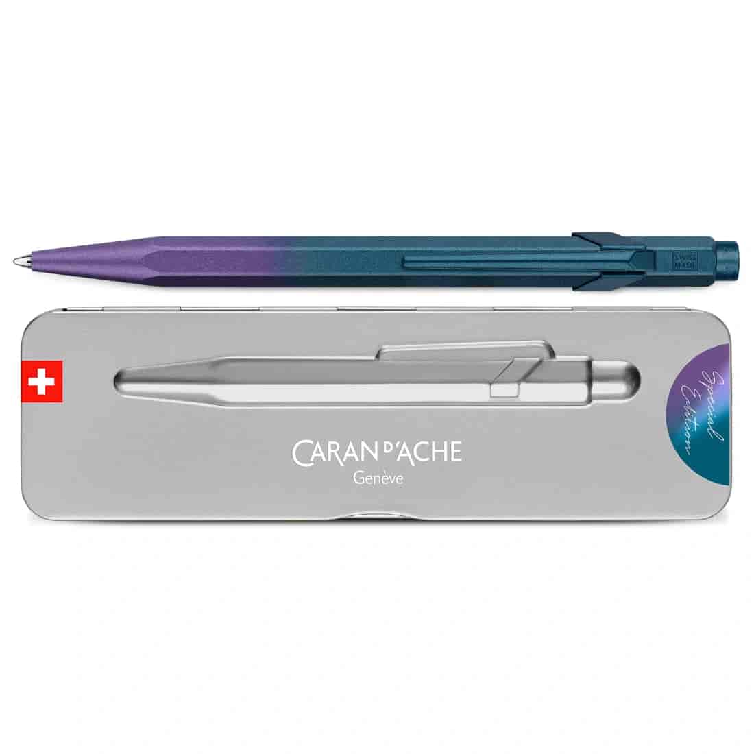 Bolígrafo Caran d'Ache 849 Purple Ocean Edición Especial 849.586