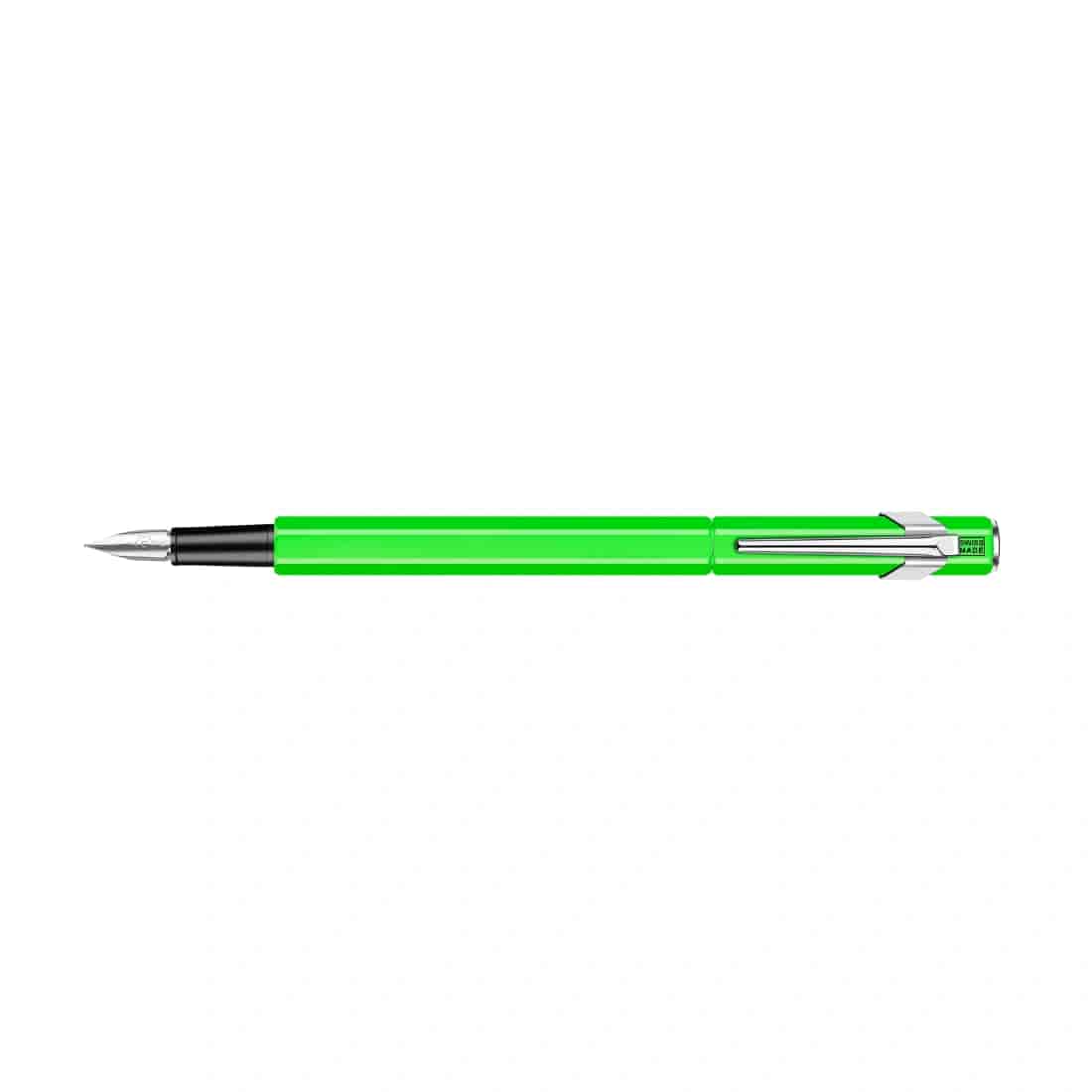 Pluma Fuente Caran d’Ache 849 Fluo Green 840.230