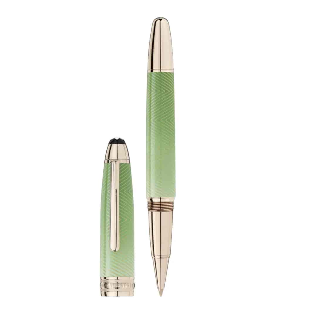 Rollerball Montblanc Meisterstück Calligraphy Solitaire Celadon Dégradé 129555