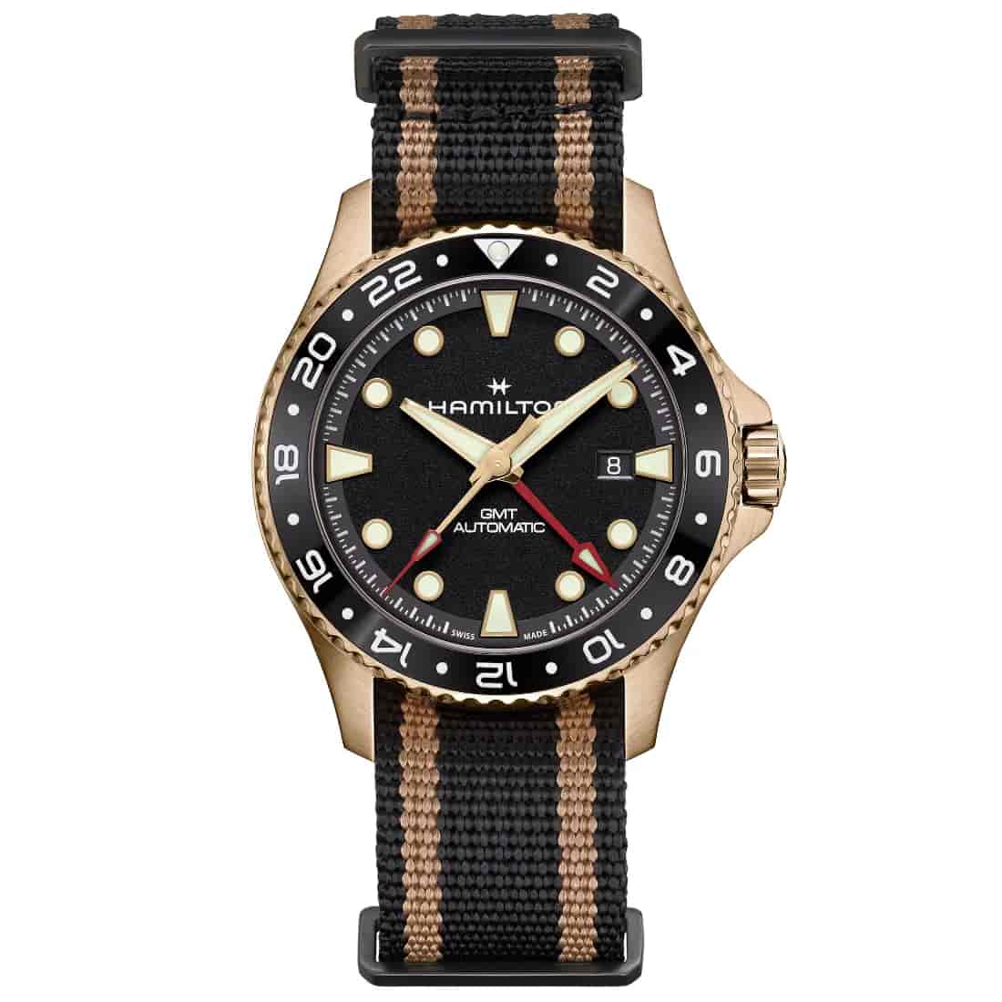 Reloj Hamilton Khaki Navy Scuba GMT H82565930