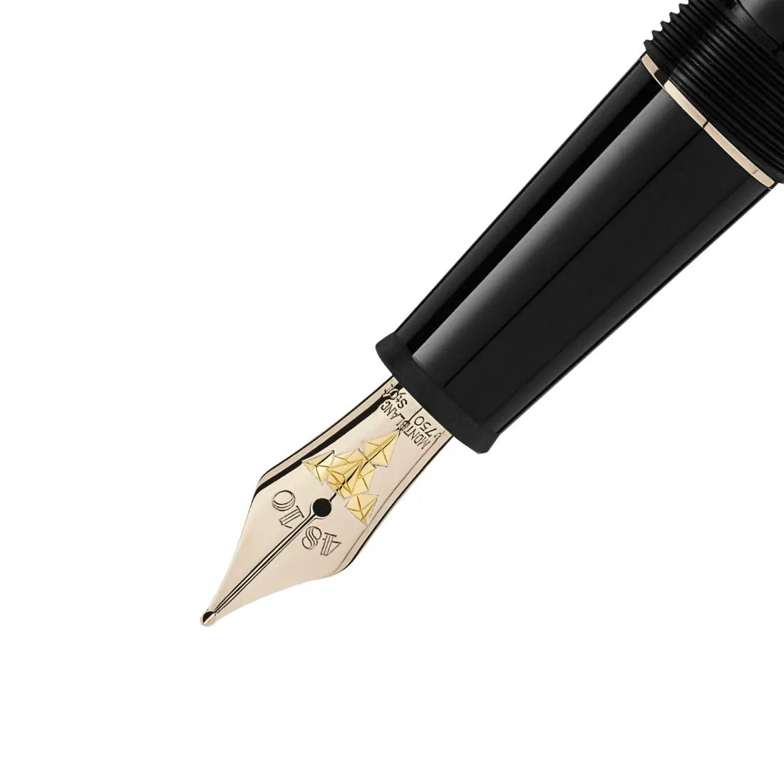 Pluma Fuente Montblanc Meisterstück Geometry Signature 118092