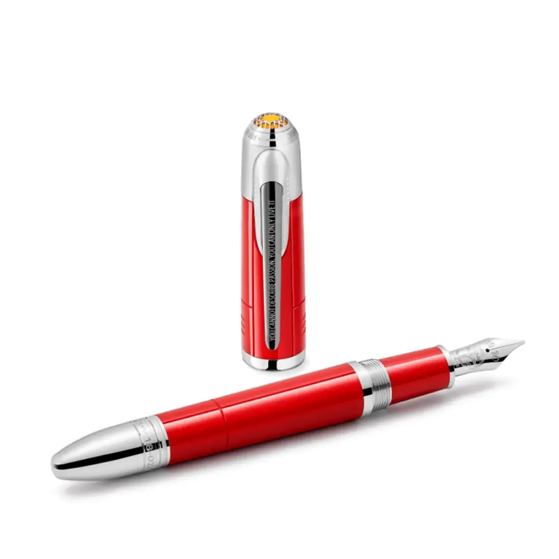 Pluma Fuente Montblanc Grandes Personalidades Edición Especial Enzo Ferrari 127174