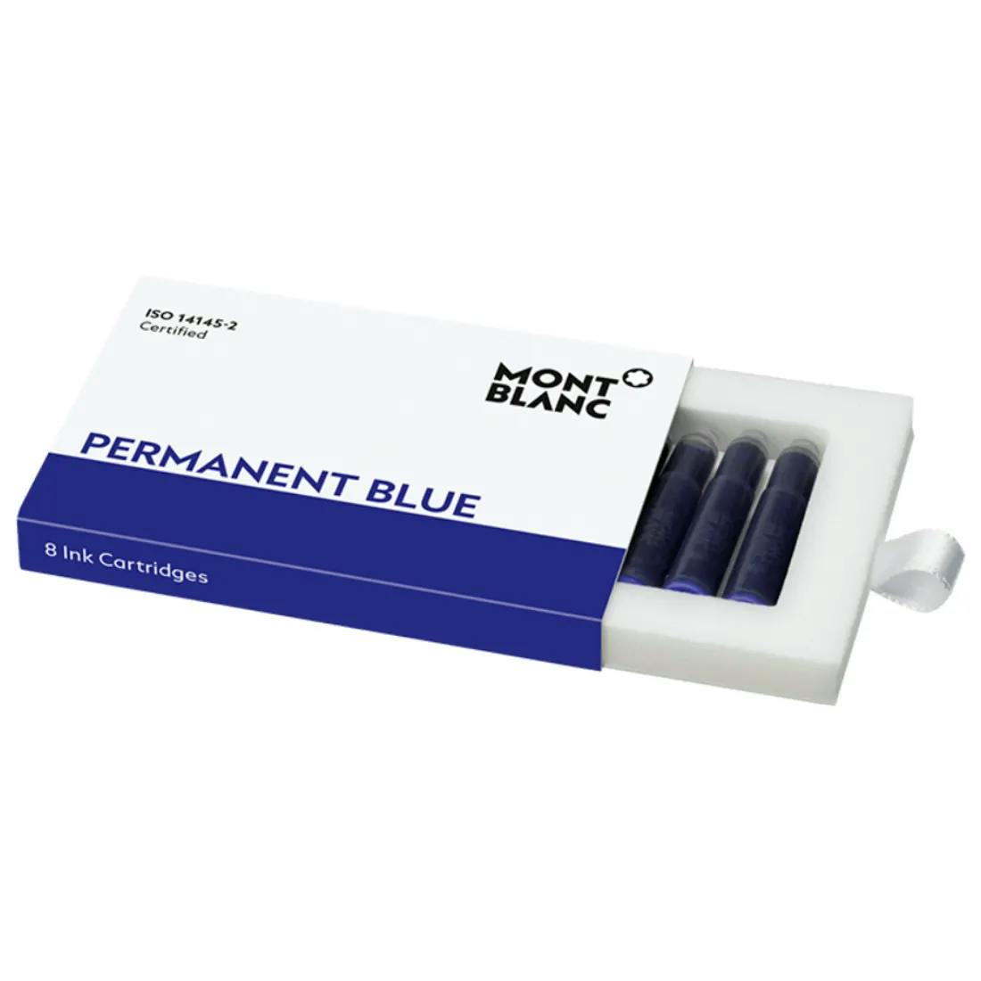 Cartuchos de Tinta Montblanc Permanent Blue 128208