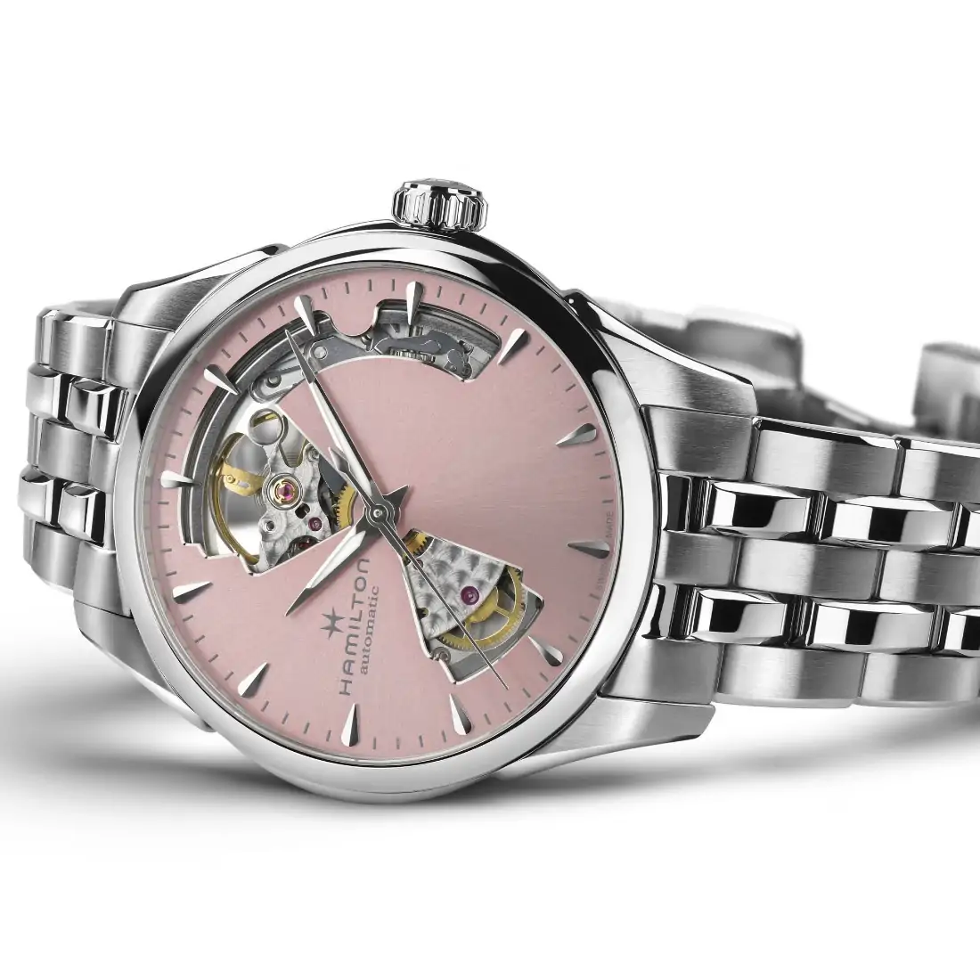 Reloj Hamilton Jazzmaster Open Heart Lady H32215170