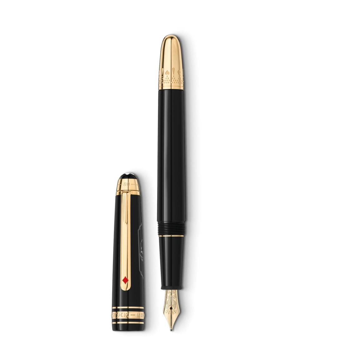 Pluma Fuente Montblanc Classique Meisterstück Around the World in 80 Days 128472