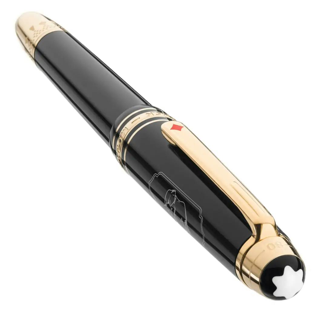 Pluma Fuente Montblanc Classique Meisterstück Around the World in 80 Days 128472