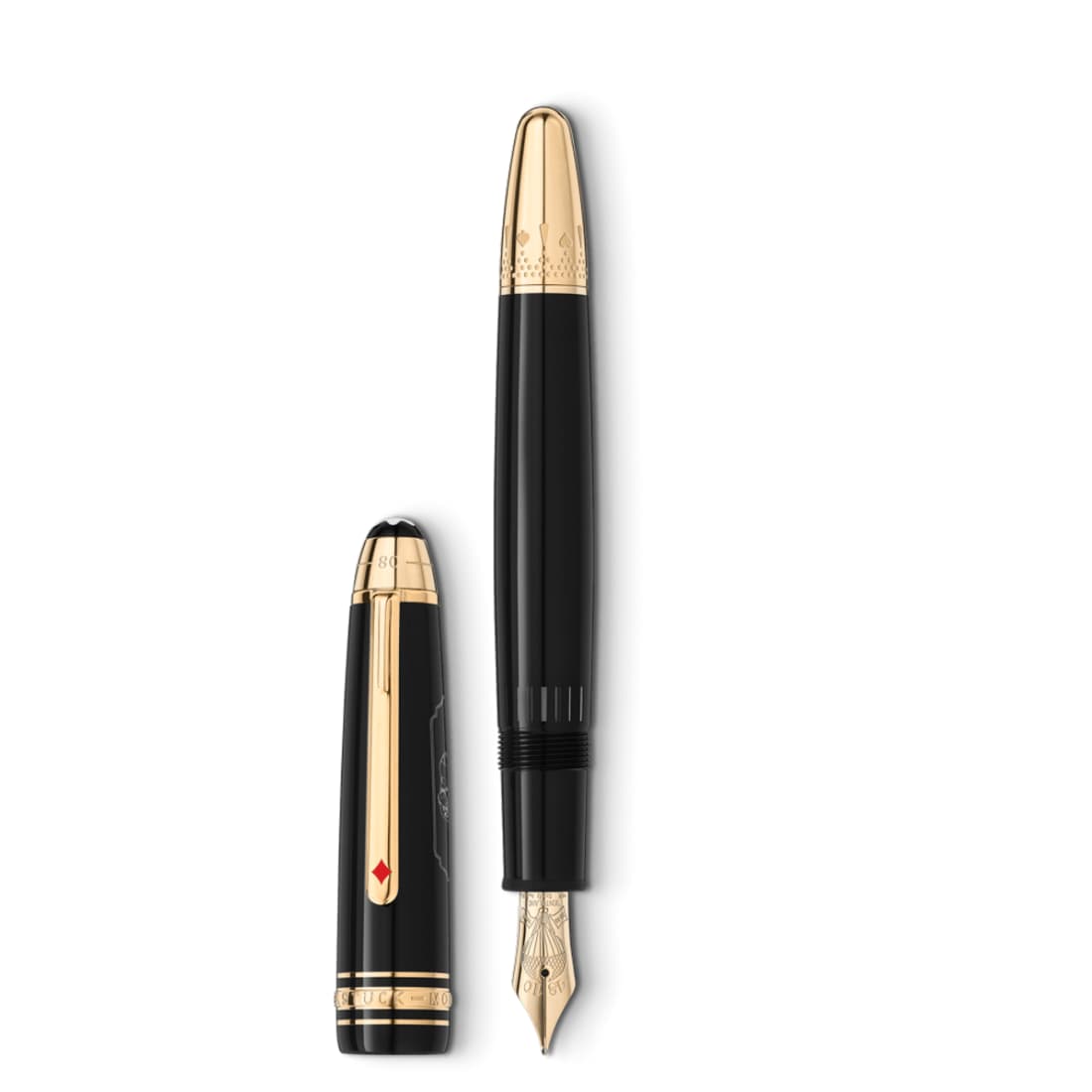 Pluma Fuente Montblanc LeGrand Meisterstück Around the World in 80 Days 128468