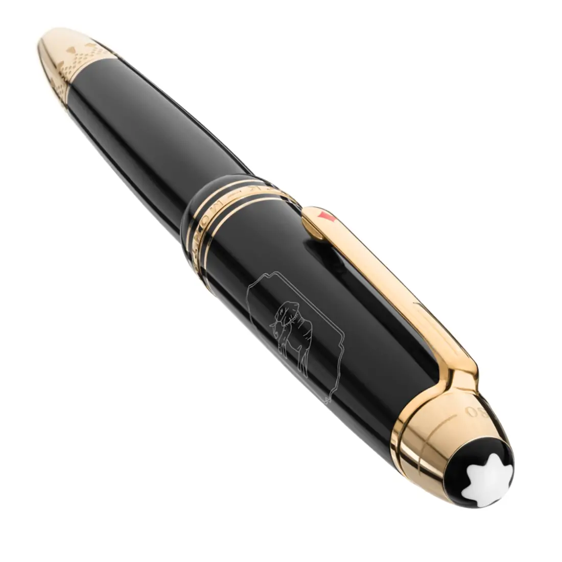 Pluma Fuente Montblanc LeGrand Meisterstück Around the World in 80 Days 128468