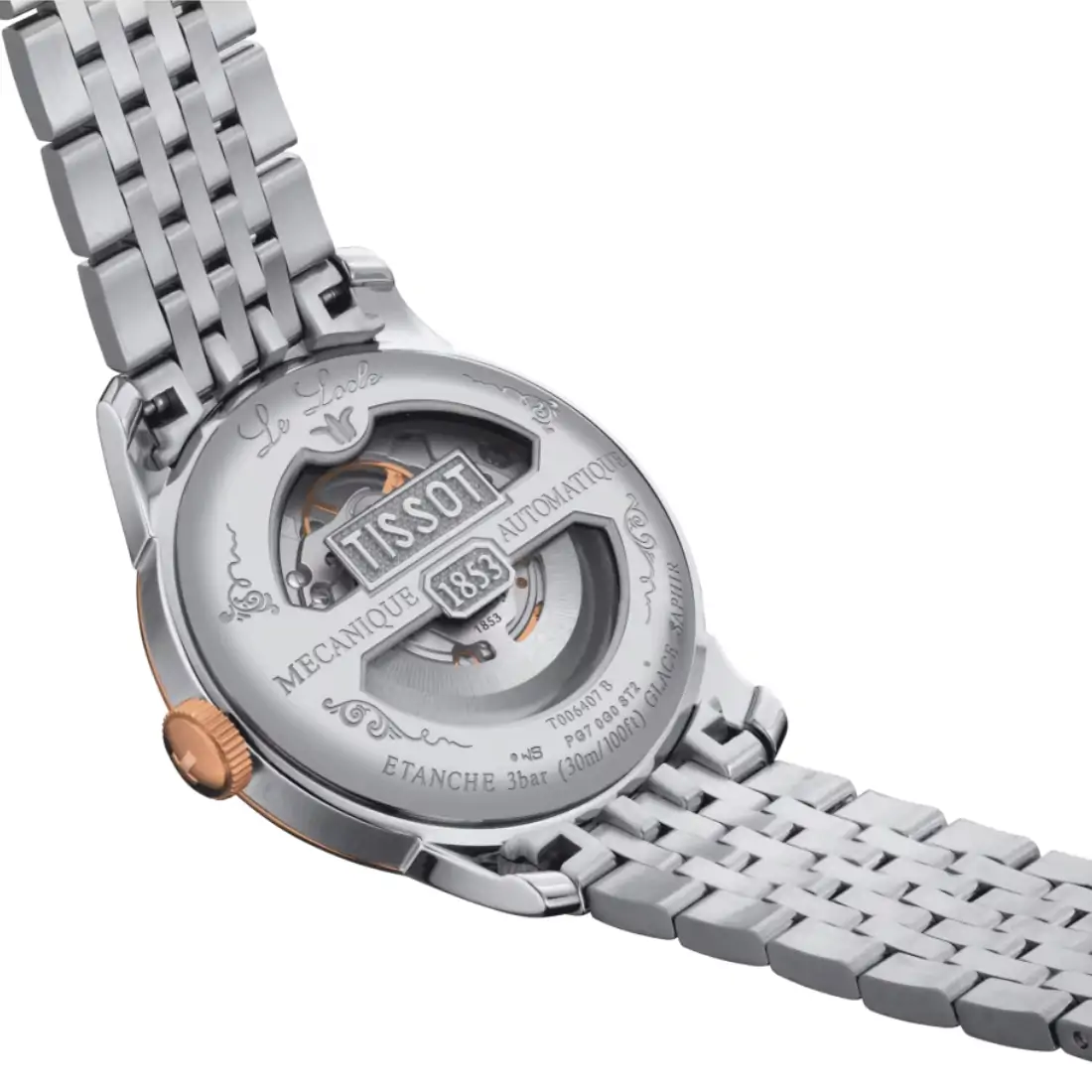 Reloj Tissot Le Loche Powermatic 80 Open Heart T0064072203302