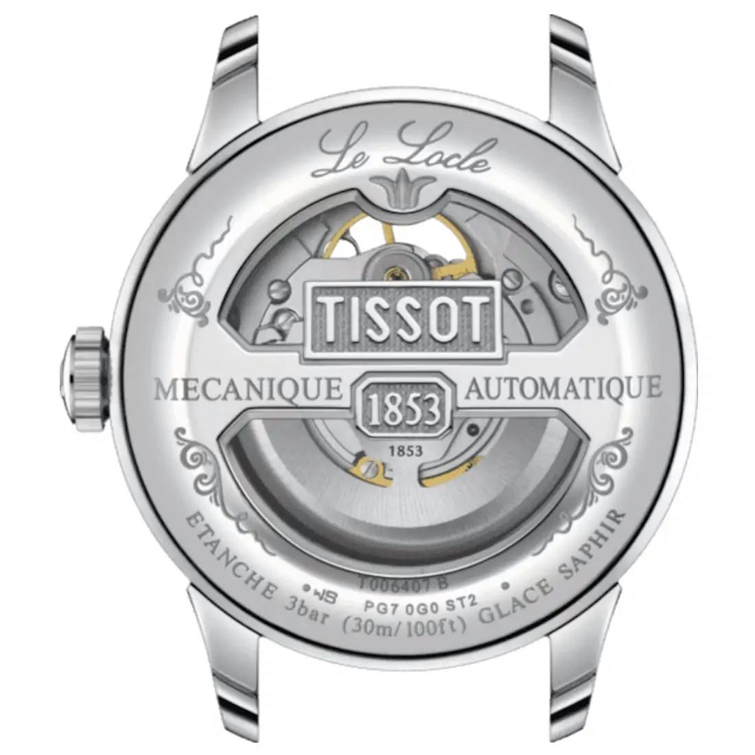 Reloj Tissot Le Loche Powermatic 80 Open Heart T0064071103302