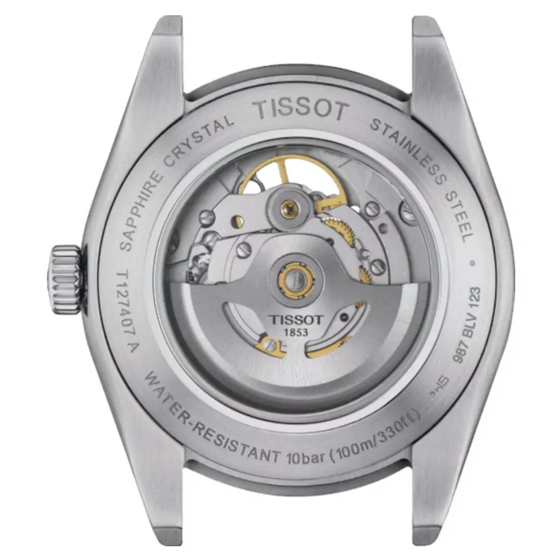 Reloj Tissot Gentleman Powermatic 80 Open Heart T1274071104101