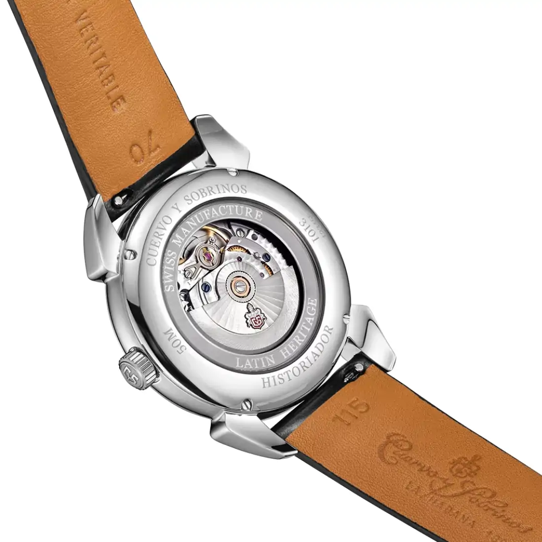Reloj Cuervo y Sobrinos Historiador Asturias 3101.1ASN