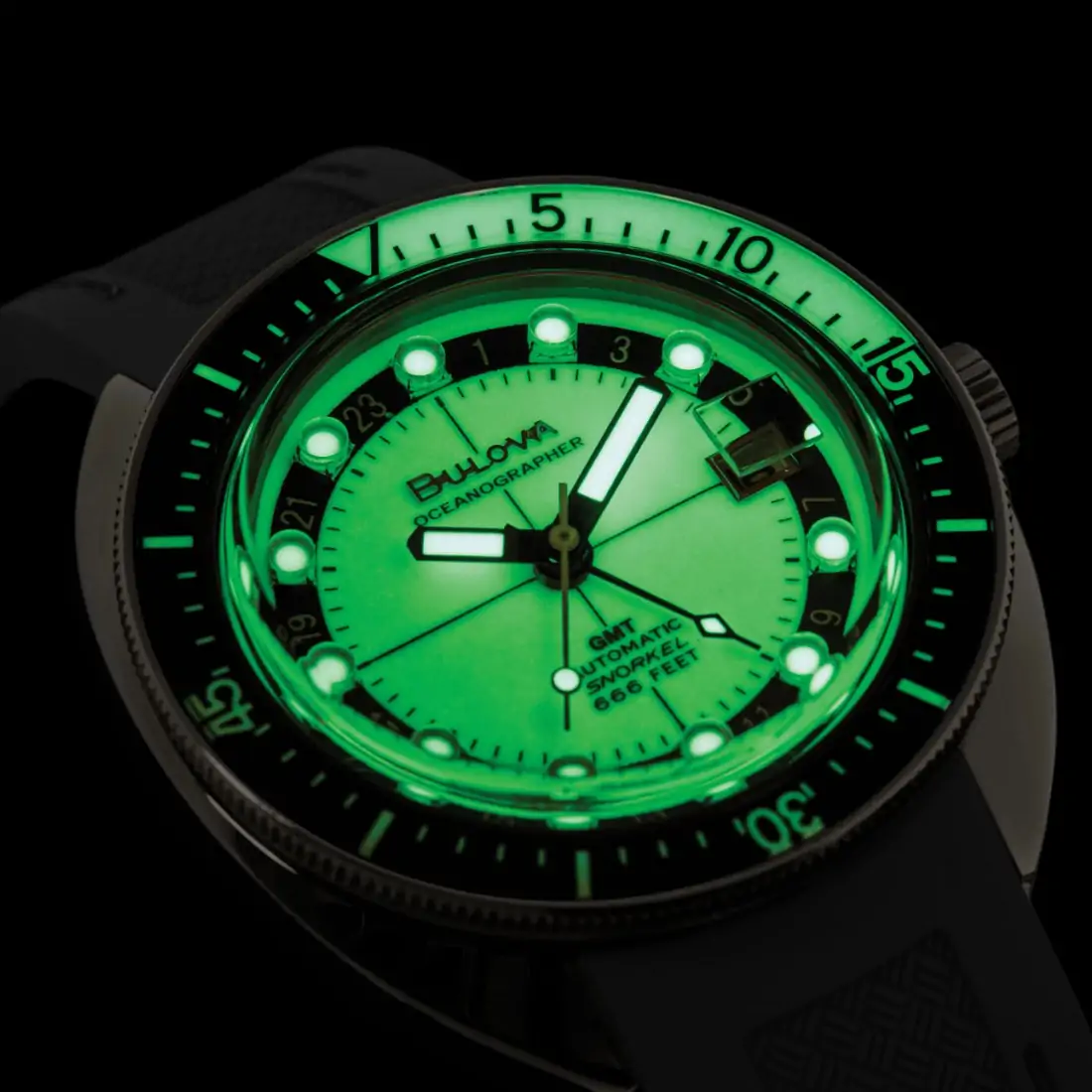 Reloj Bulova Oceanographer GMT 98B407