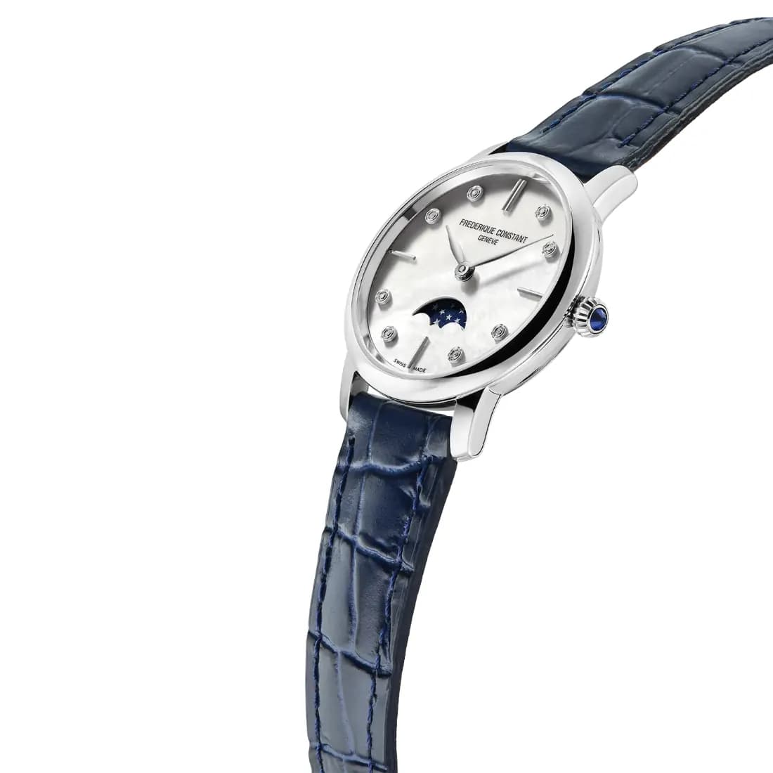 Reloj Frederique Constant Classics Slimline Ladies Moonphase FC-206MPWD1S6