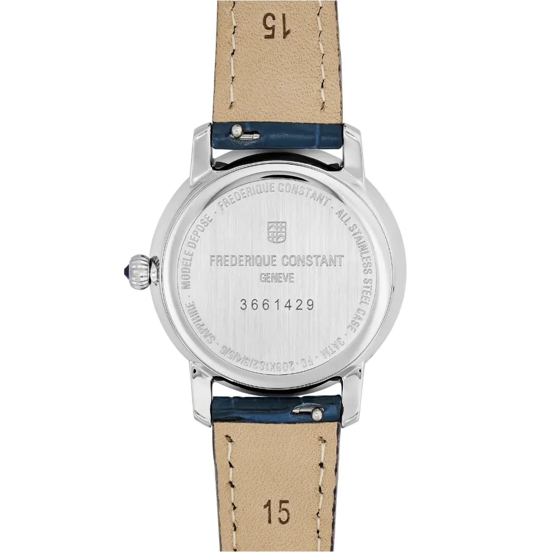 Reloj Frederique Constant Classics Slimline Ladies Moonphase FC-206MPWD1S6