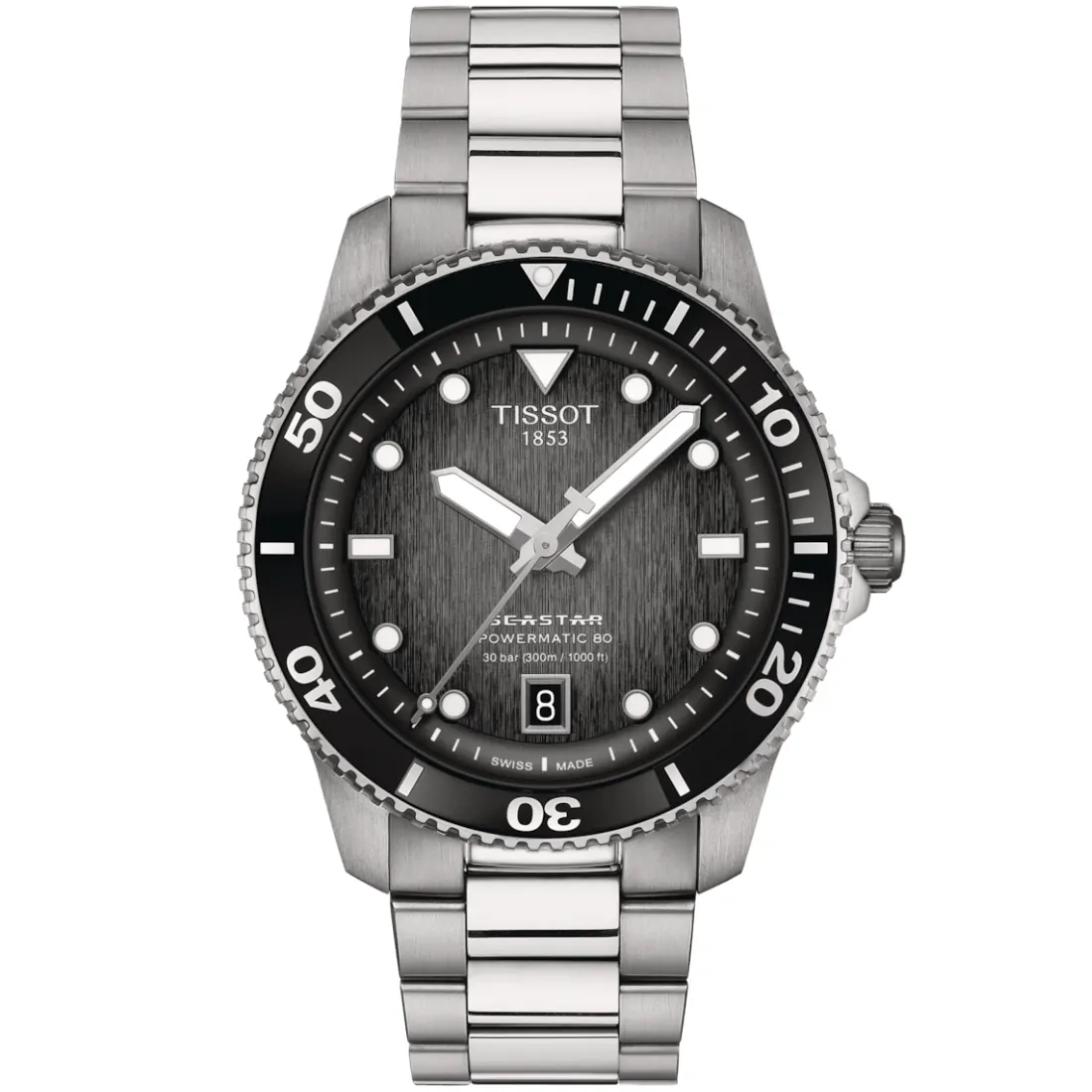 Reloj Tissot Seastar 1000 Powermatic 80 T120.807.11.051.00