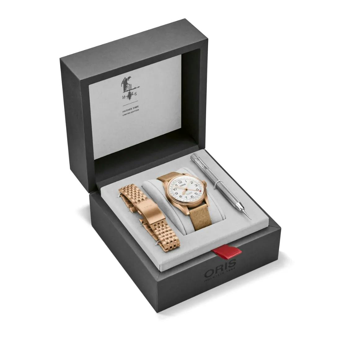 Reloj Oris Father Time Edición Limitada 01 754 7741 3161-Set