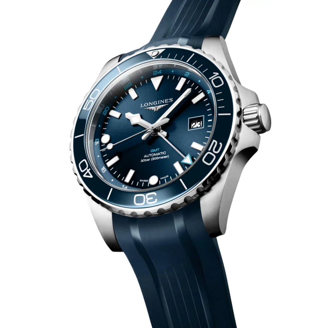 Reloj Longines HydroConquest GMT L3.890.4.96.9