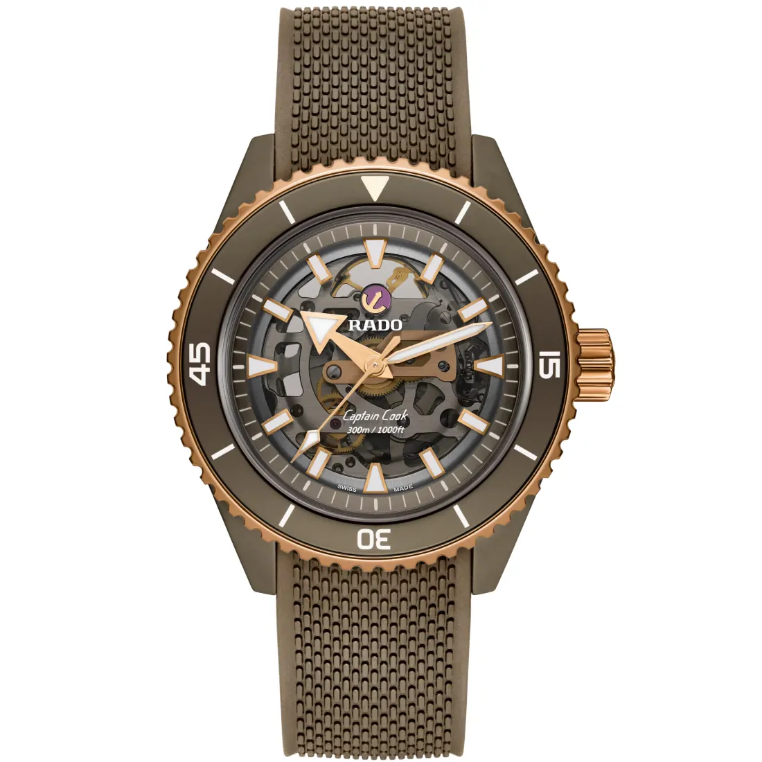 Reloj Rado Captain Cook Skeleton R32150168